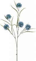 Emerald Kunstbloem Allium - Polyester - Blauw - 0 x 86 x 0 cm (BxHxD)