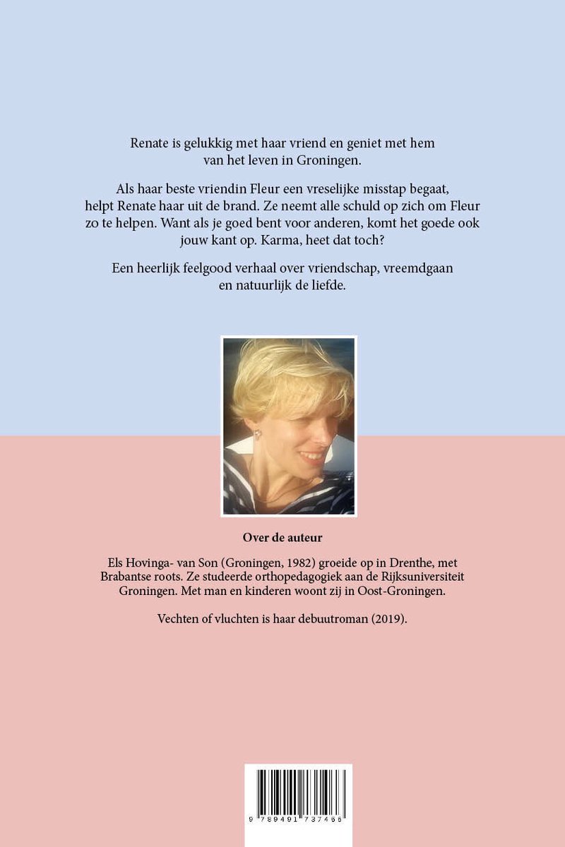 Vechten of Vluchten - back cover
