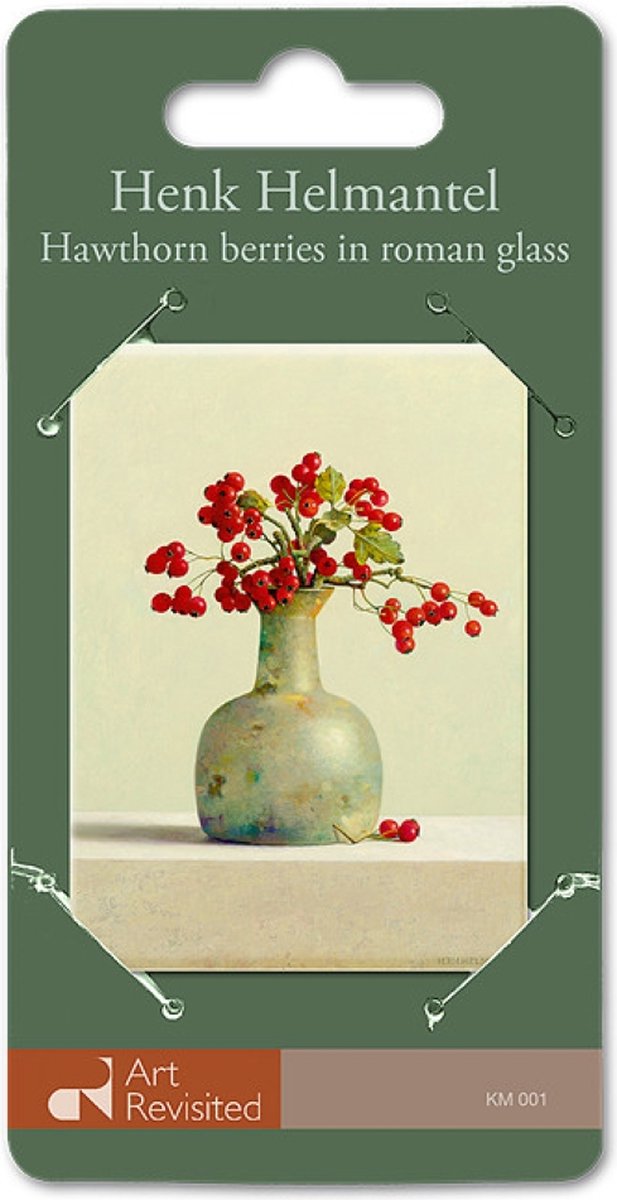 Koelkastmagneet - Henk Helmantel - Hawthorn berries