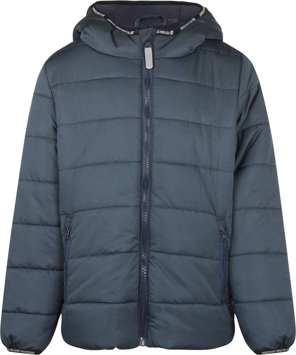 No Way Monday - Jongens Winterjas - Navy - Maat 152