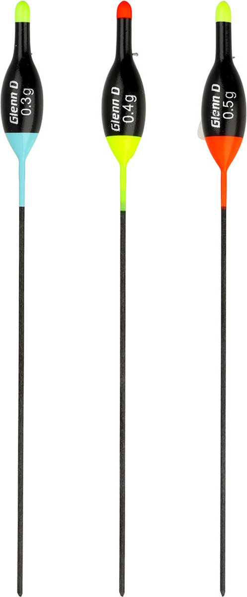 Reniers Fishing Dobber Glenn D Inline 11cm - Maat : Gele Antenne - 0.50g