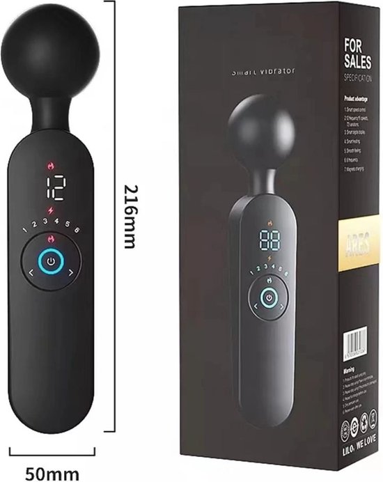 Wand Vibrator - Vibrators voor Vrouwen & Koppels - Draadloos - Smart - USB Oplaadbaar - Sex Toys Couples