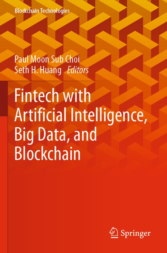 Fintech with Artificial Intelligence Big Data and Blockchain - cover