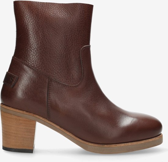 Shabbies Amsterdam Enkellaars Lieve Ankie Bruin Maat 42 Dames