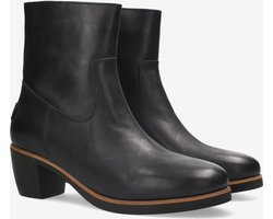 Shabbies Amsterdam Enkellaars Lucie Ankie Donker Blauw - Maat 38 - Dames Laarzen