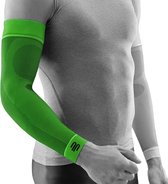 Bauerfeind Sport Compressie Arm Sleeve - Groen - Extra Lange Sleeve - Per paar
