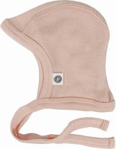 Lille Barn - Bébé / nouveau-né - Bonnet nœud en laine mérinos - rose - taille 74