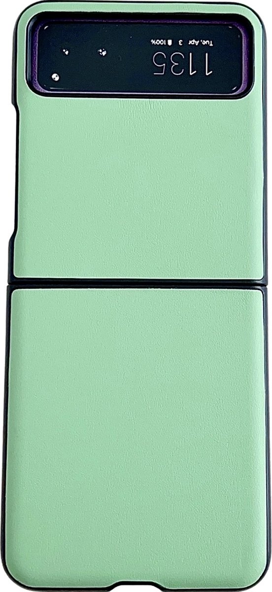 Mobigear Hoesje geschikt voor Motorola Razr 40 Telefoonhoesje Hardcase | Mobigear Excellent Backcover | Razr 40 Case | Back Cover - Mint