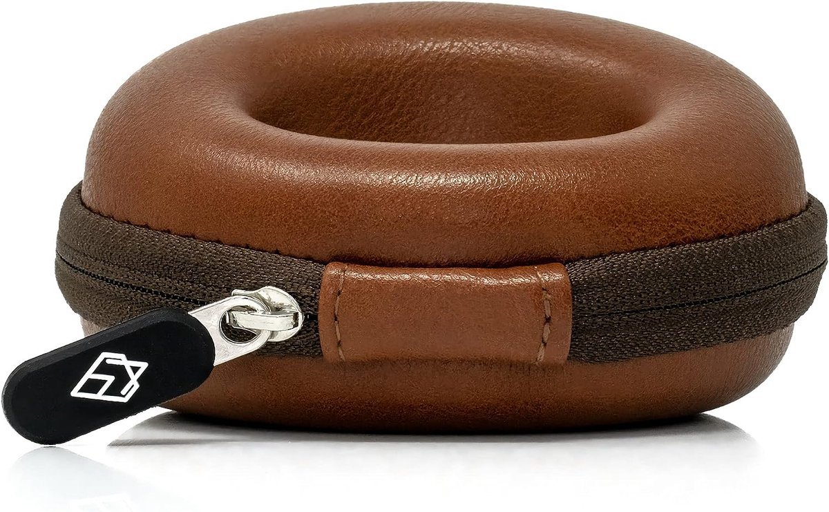 Akielo Horlogekoffer - Horlogereiskoffer met Schoonmaakdoekje en Geschenkdoos - Horloge doos - Horloge Box - Horloge Houder - Etui - Past op Heren- en Damespolshorloges en Smartwatches tot 54mm