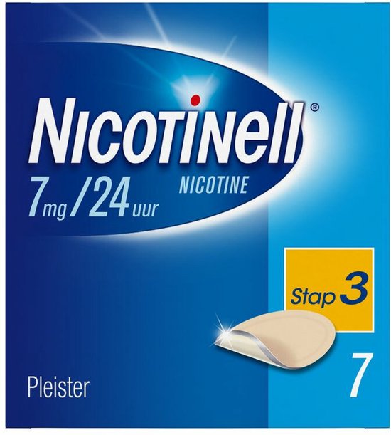 Nicotinell Nicotinepleisters 7mg - 1 x 7 stuks