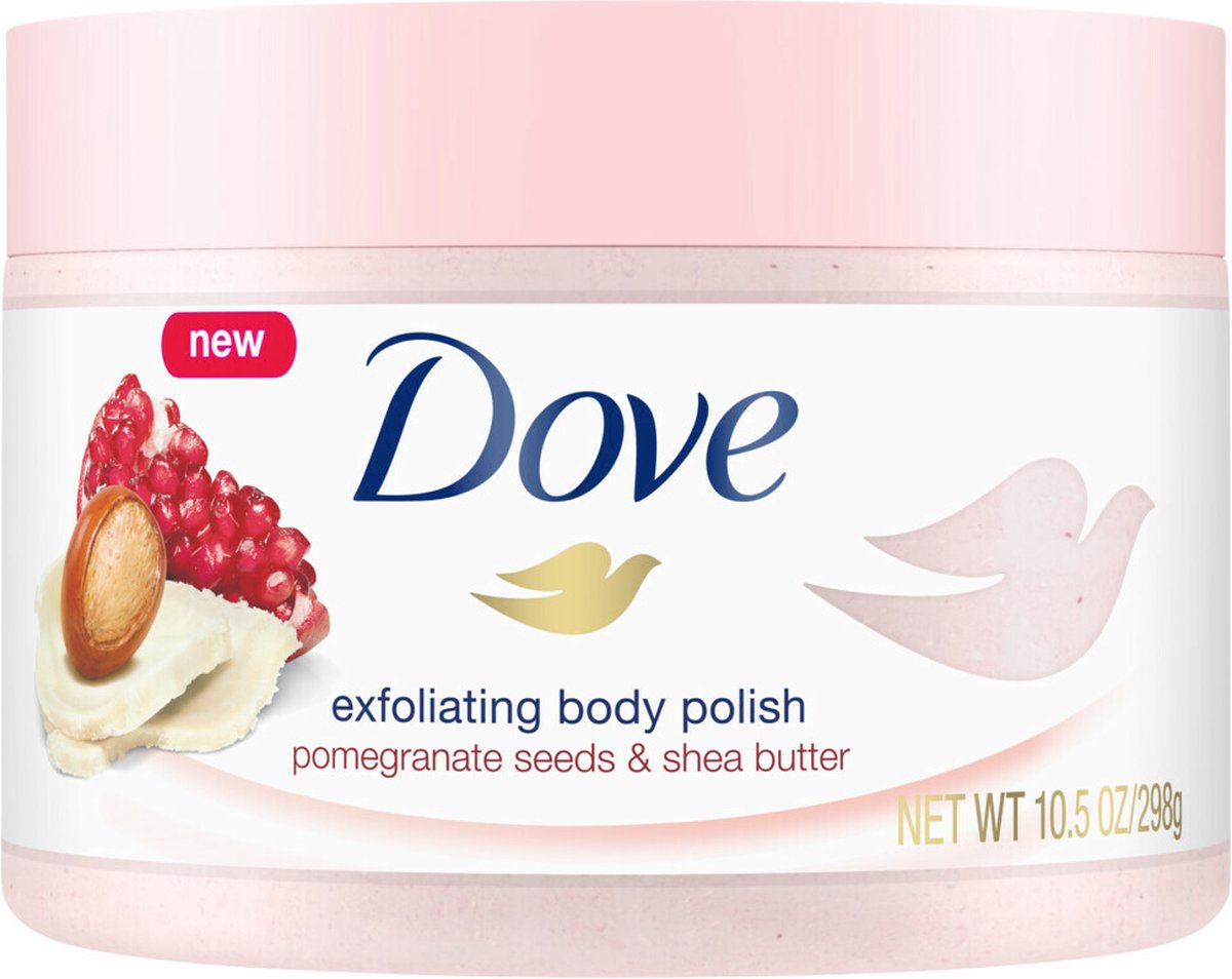 Goedkoopste Dove Exfoliating Body Scrub Pomegranate - 225 ml