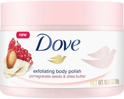 foto van Dove Exfoliating Body Scrub Pomegranate - 225 ml