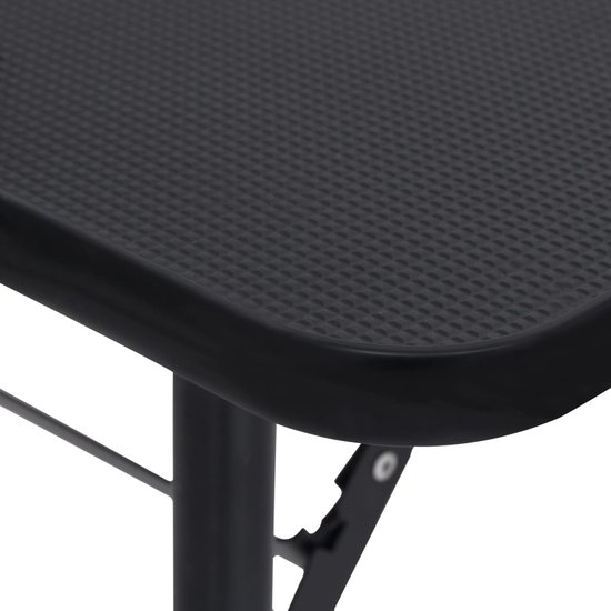 AVOID Opvouwbare Hondentrimtafel – Professionele Verzorgingstafel met Inklapbare Poten, Verstelbare Trimarm en Antislip Oppervlak – Draagvermogen 60 kg, 90 x 61 x 76 cm