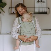 Fidella Fusion - Porte-bébé ergonomique à boucle complète - Chevron - rose - pour les tout-petits