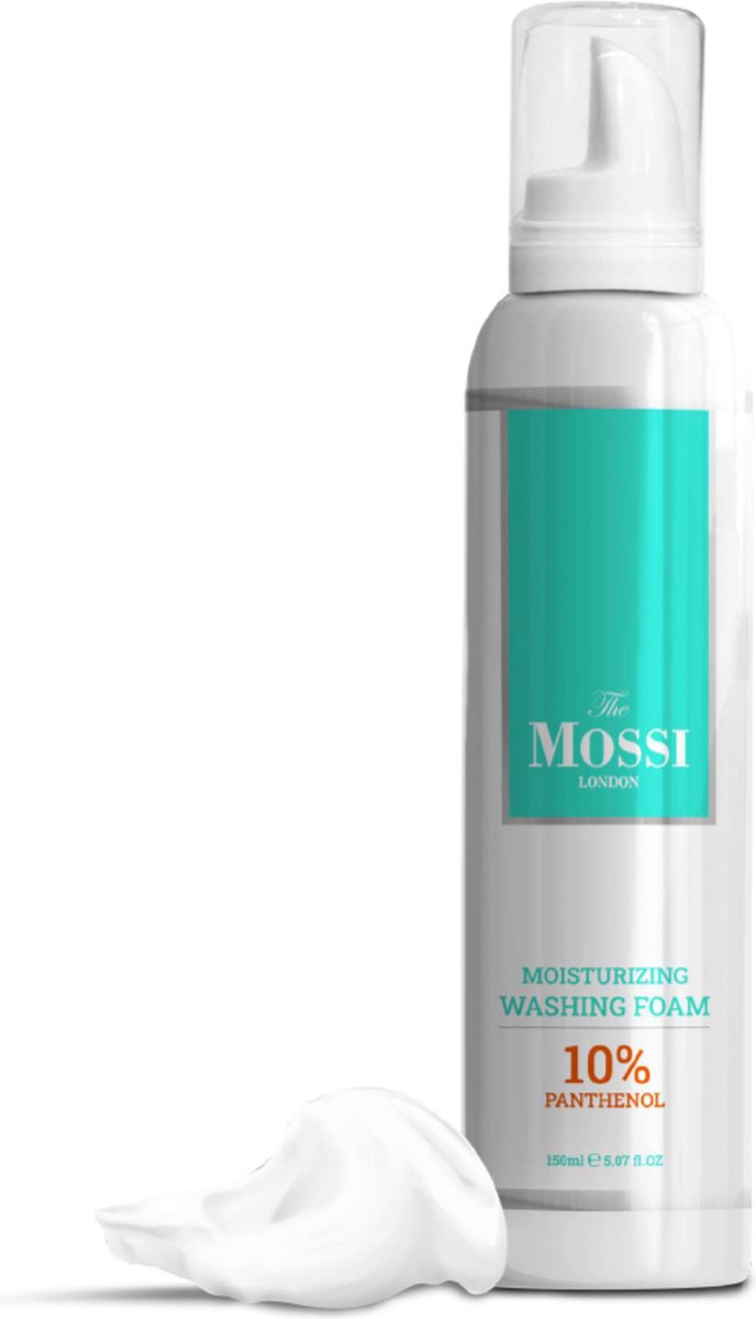 Bol.com The Mossi London - Washing Foam Moisturizing - Panthenol - Wasschuim voor haargroei aanbieding