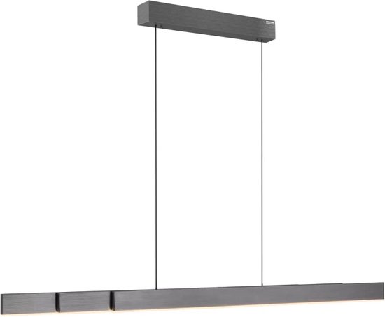 Paul Neuhaus - Lampe suspendue e-Lift + e-Slide L 120-200 cm gris foncé