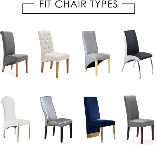housses de chaise chaises de salle à manger \ housses de chaise chaises de salle à manger 56D x 60W x 75H centimètres
