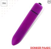 Happy Tears | Mini Vibrator | Vibrators voor vrouwen | Dildo | Bullet | Krachtig | Massage | sex | Waterdicht | GSpot | Vagina | Clitoris stimulator | Donker-Paars |