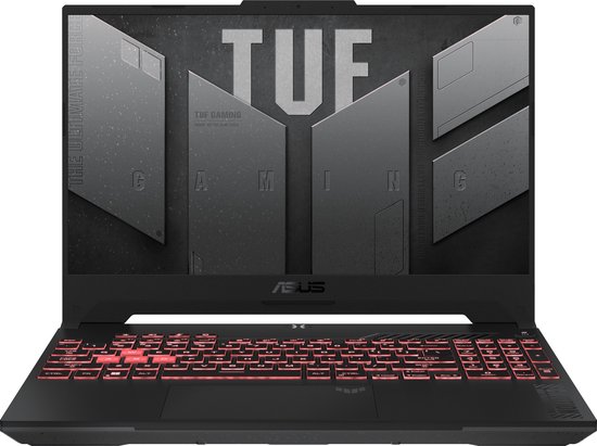 ASUS TUF Gaming A17 FA707NU-HX023W 7735HS - Gaming Laptops - AMD Ryzen 7 -  17,3 inch -... | bol