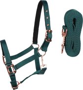 Ensemble licol Pagony Monte Carlo vert taille: Poney