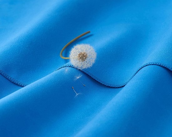 microvezel handdoek in 8 maten; vederlicht, ultra absorberend en sneldrogend; microvezel handdoeken zijn ideaal als reishanddoek, sporthanddoek, strandhanddoek XXL en badhanddoek, blauw