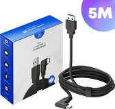 Nintai Oculus Quest 2 Link kabel - Meta Quest Accessoires - 5 meter - USB 3.0 naar USB C - Voor Quest 2 en Meta Quest 2 VR bril