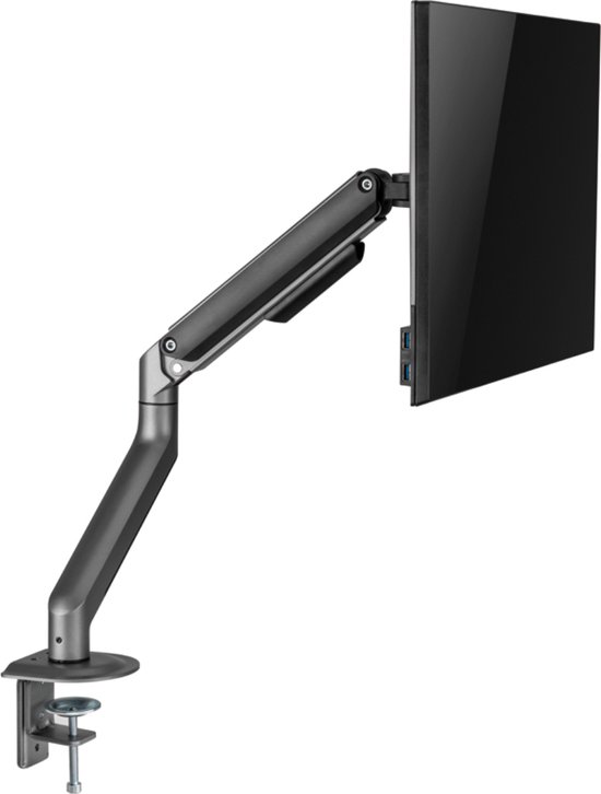 GAME HERO® Monitor arm 1 Scherm – Monitorbeugel – 17-32 inch (9kg) – Zwart