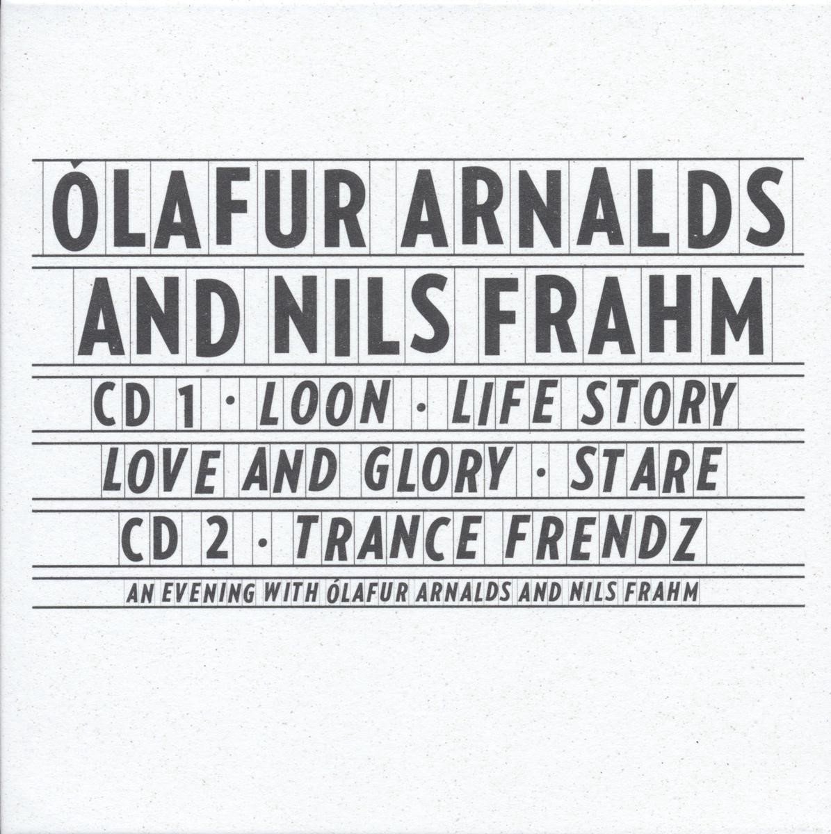 Ólafur Arnalds And Nils Frahm - Collaborative Works (2 CD)