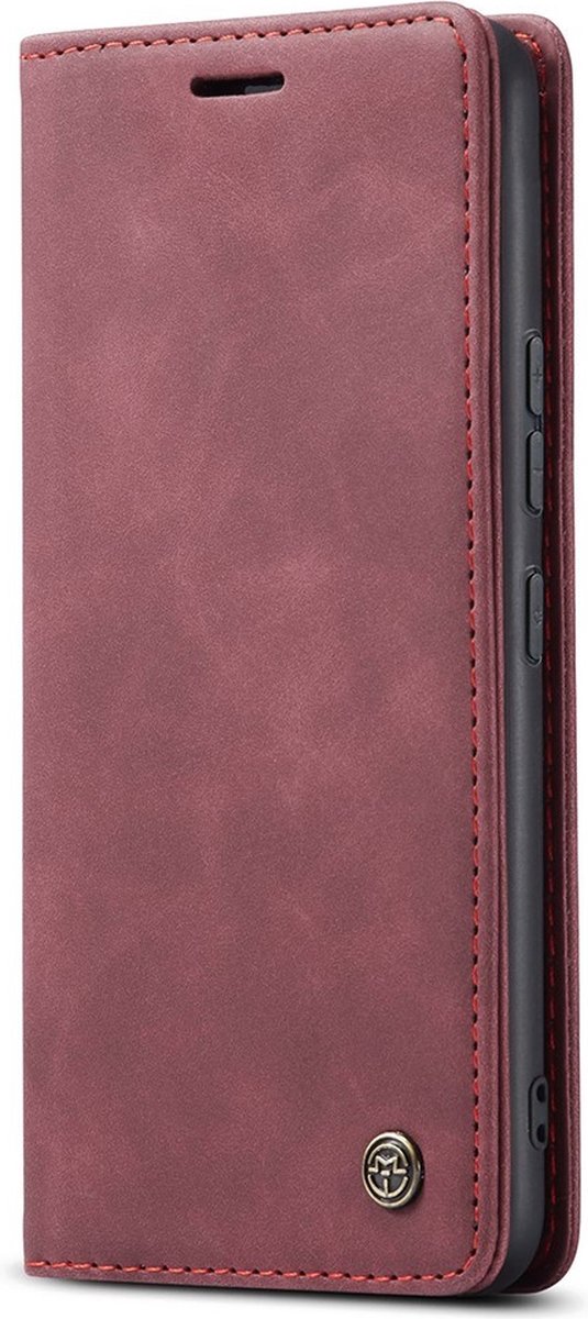 Caseme - Bookcase - Samsung Galaxy A03S - Bordeaux rood