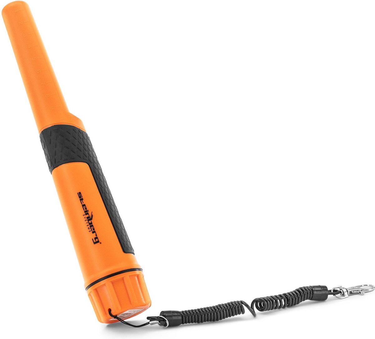 Metaaldetector - 20 cm / 4 cm - 360 ° - LED-zaklamp - Steinberg Systems