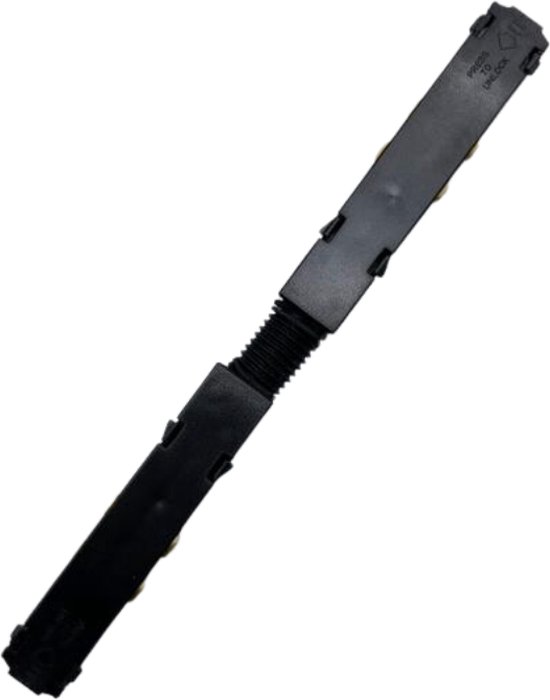 Flexibele lineaire connector voor 48V-magnetische rail - Overig - zwart - SILUMEN