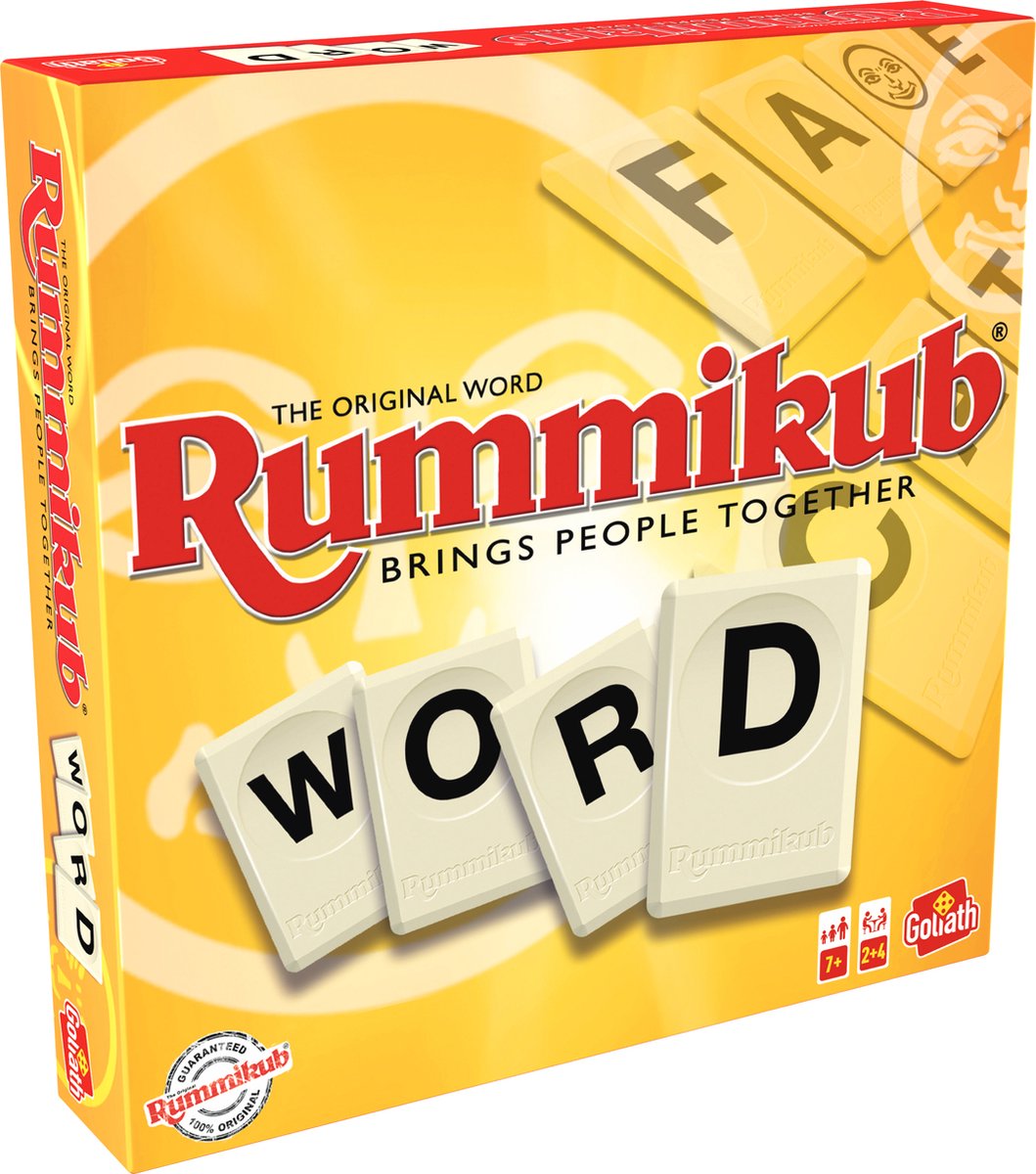 Goliath Rummikub Woord - Bordspel - Gezelschapsspel