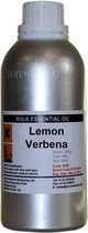 Etherische Olie Citroen Verbena 500ml - 100% Essentiële Citroen Verbena Olie - Etherische Oliën in Bulk - Aromatherapie - Diffuser Olie