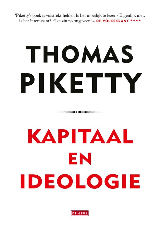 Kapitaal en ideologie - cover
