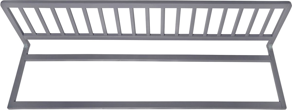 Safetots Houten Bedhekje, Grijs, 38cm Hoog x 140cm Breed
