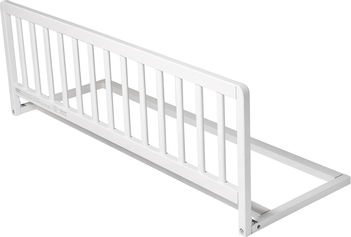 Safetots Houten Bedhekje, Wit, 38cm Hoog x 110cm Breed
