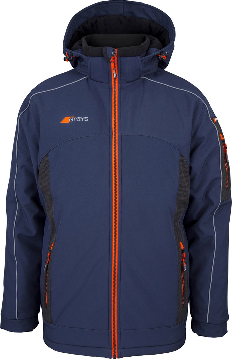 Grays Vector Padded Jack - Jassen  - blauw donker - S