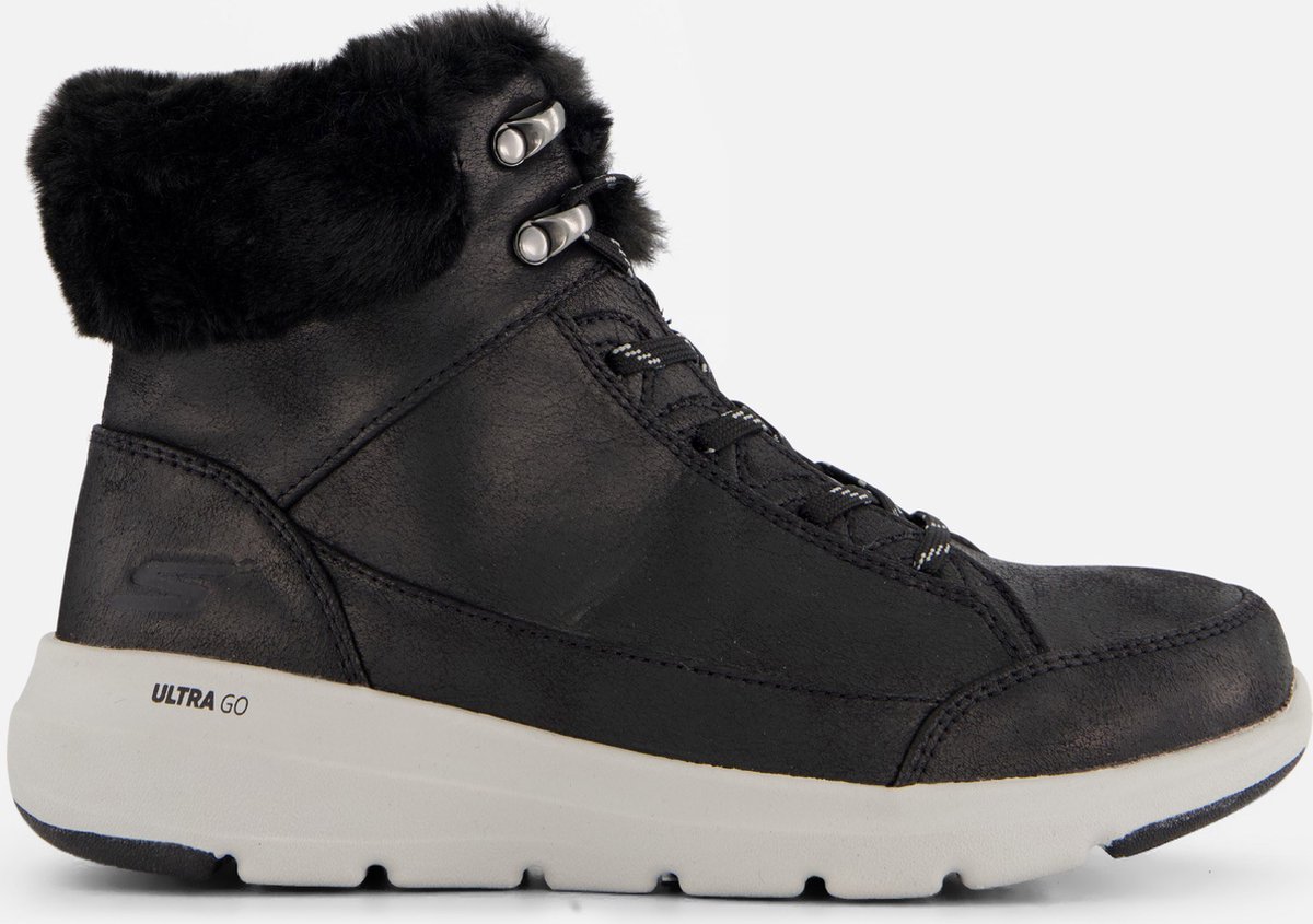 Skechers On The Go Veterboots zwart Synthetisch - Maat 37