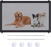 Opvouwbaar Hondendeur-Veiligheidshek - Babyveiligheidshekje - Traphekje voor Huisdieren, Honden en Katten - Magic Gate - Afmetingen 110 cm x 72 cm