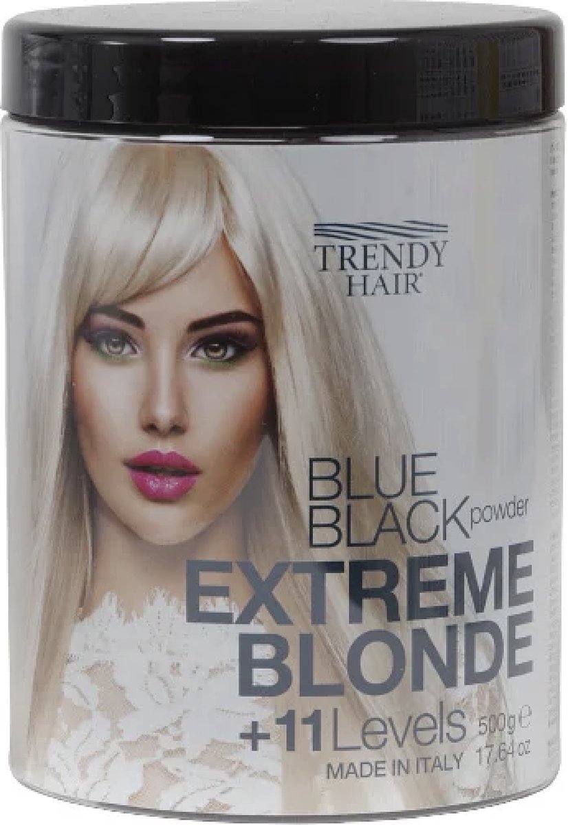 Trendy Hair Blue Black Powder Extreme Blonde