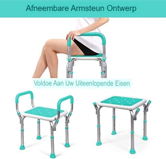 GratyfiedDouchekruk InklapbaarFolding Shower StoolDouchezitje