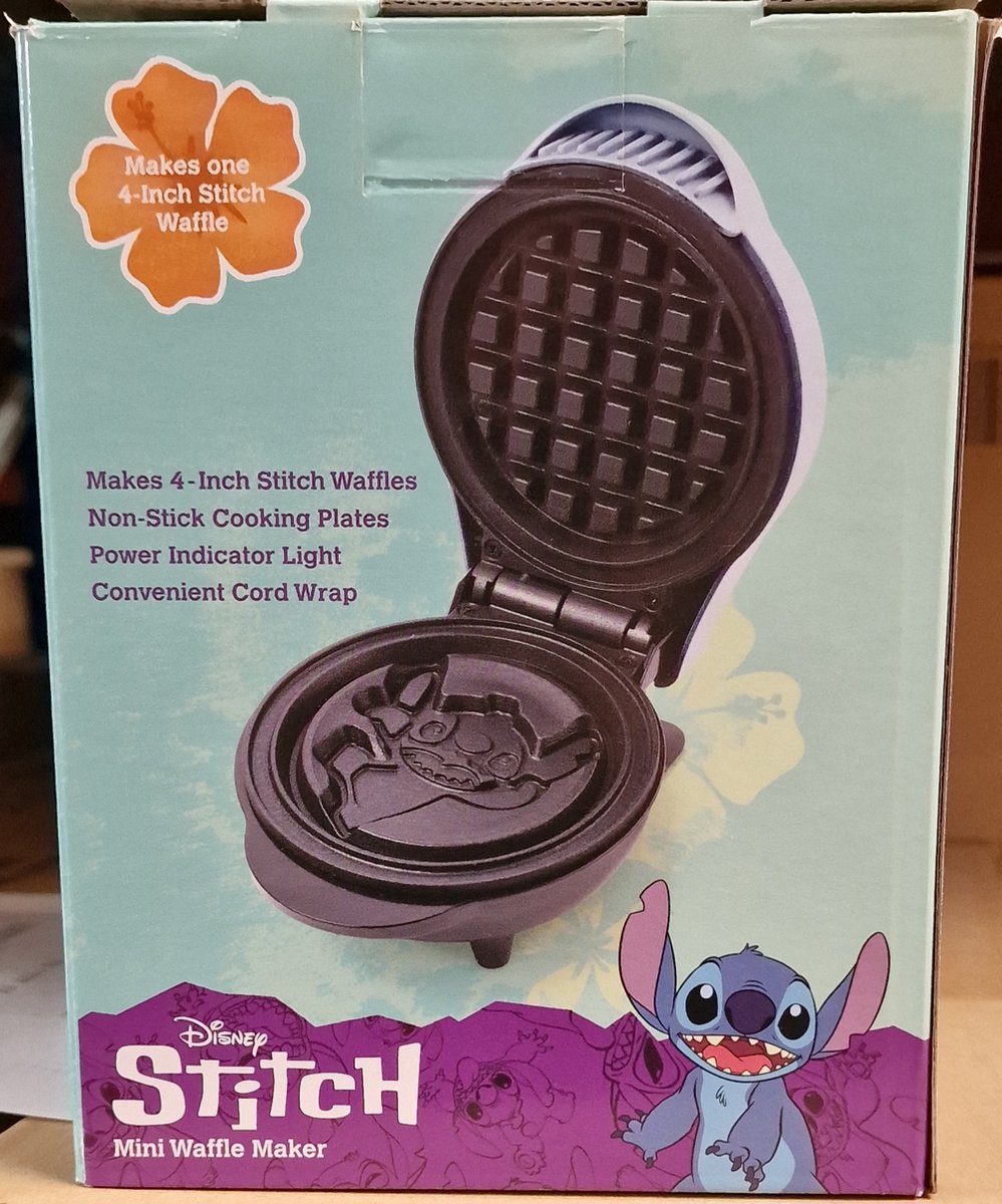Select Brands - Disney - Lilo & Stitch - Mini Wafelijzer
