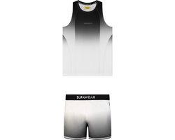 SUPAWEAR SPR Gradient Black/White Multipack 1x Singlet + 1x Shorts - MAAT S