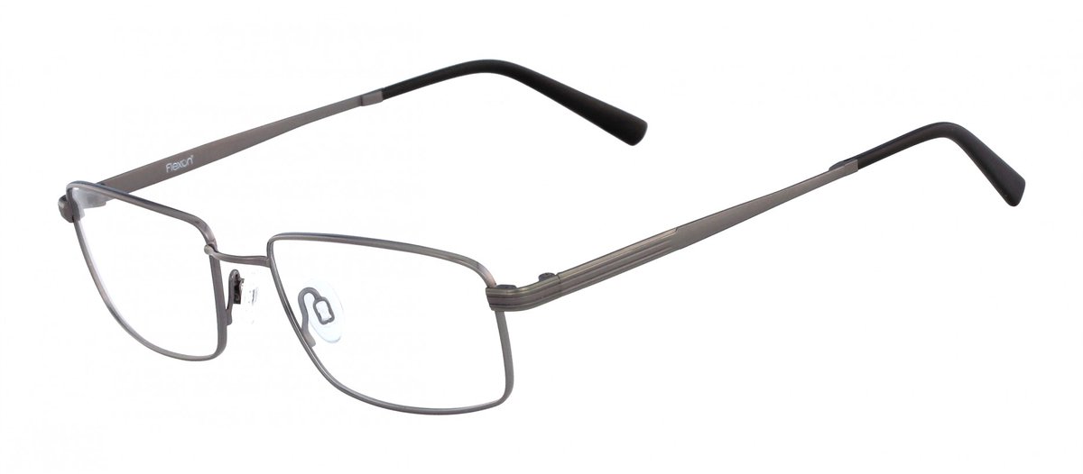 Flexon FLEXON LARSEN 600 (033) gunmetal 55/18/145 MAN Brilmonturen