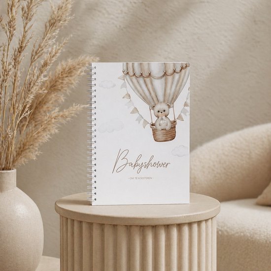 Babyshower boek | invulboek | babyshower gastenboek | babyshower | beer