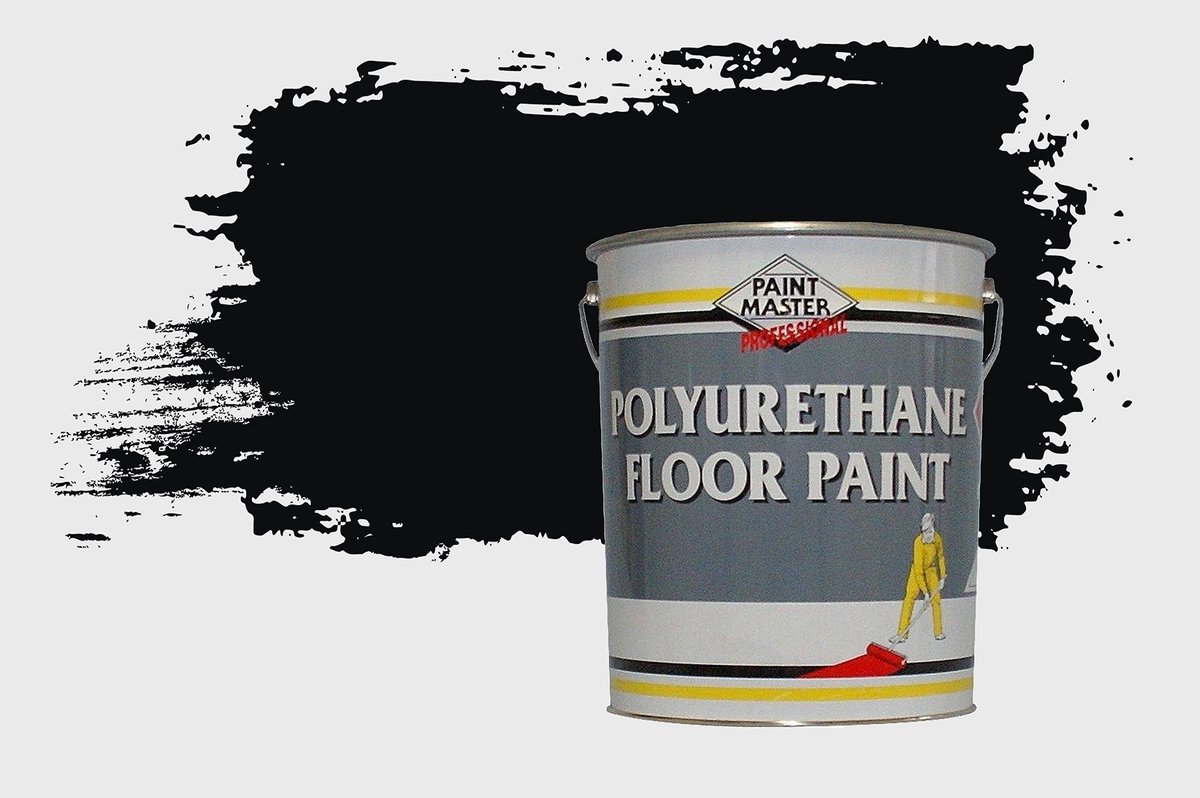 Paintmaster PU Betonverf - 20L - RAL 9005 | Gitzwart