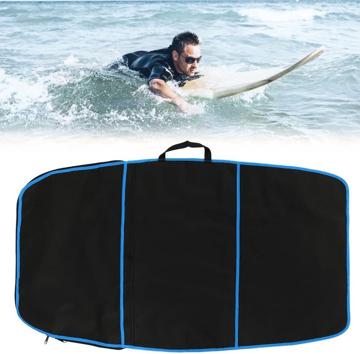 Duurzame surfboard tas voor longboards en bodyboards Bescherming waterdicht en lichtgewicht 71 5 cm x 48 inch
