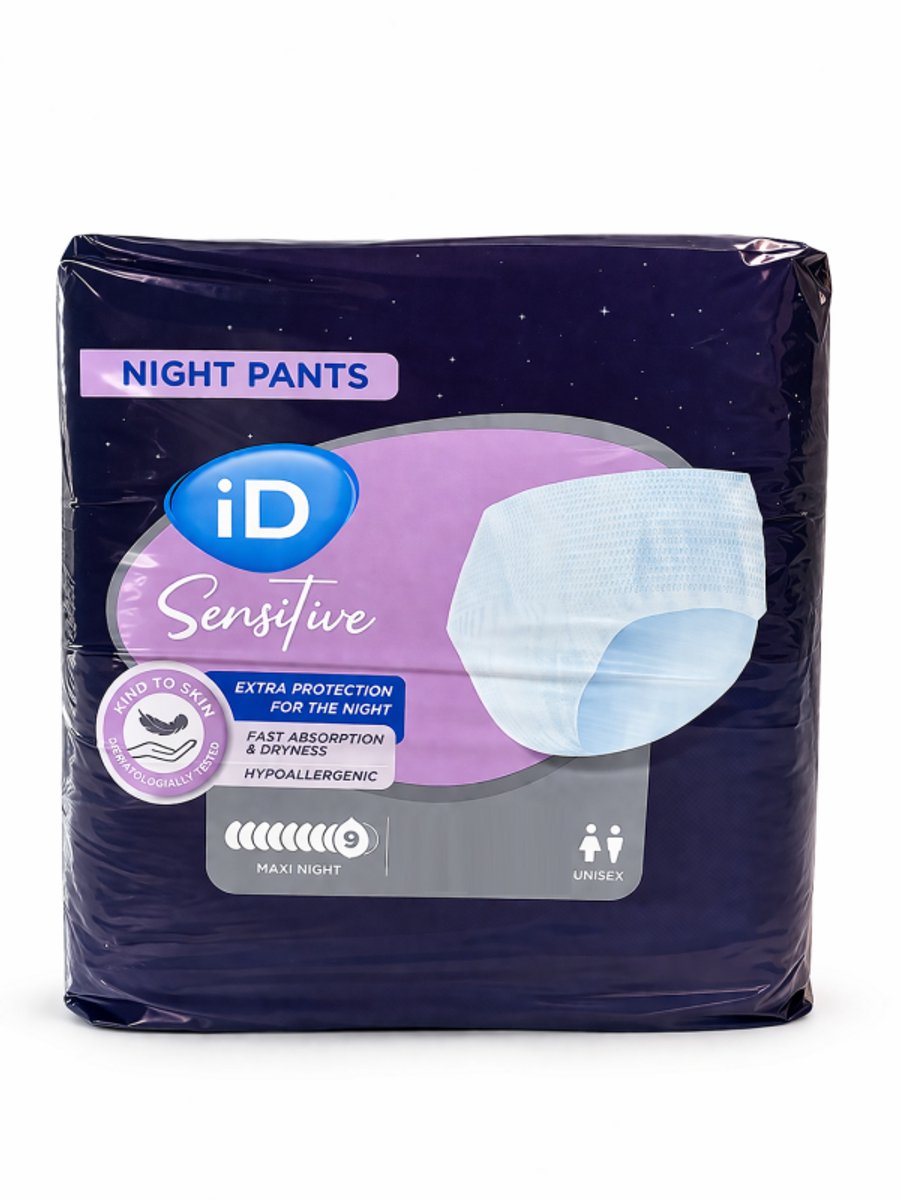 iD Sensitive Pants Maxi Night Medium - 16 pakken van 10 stuks