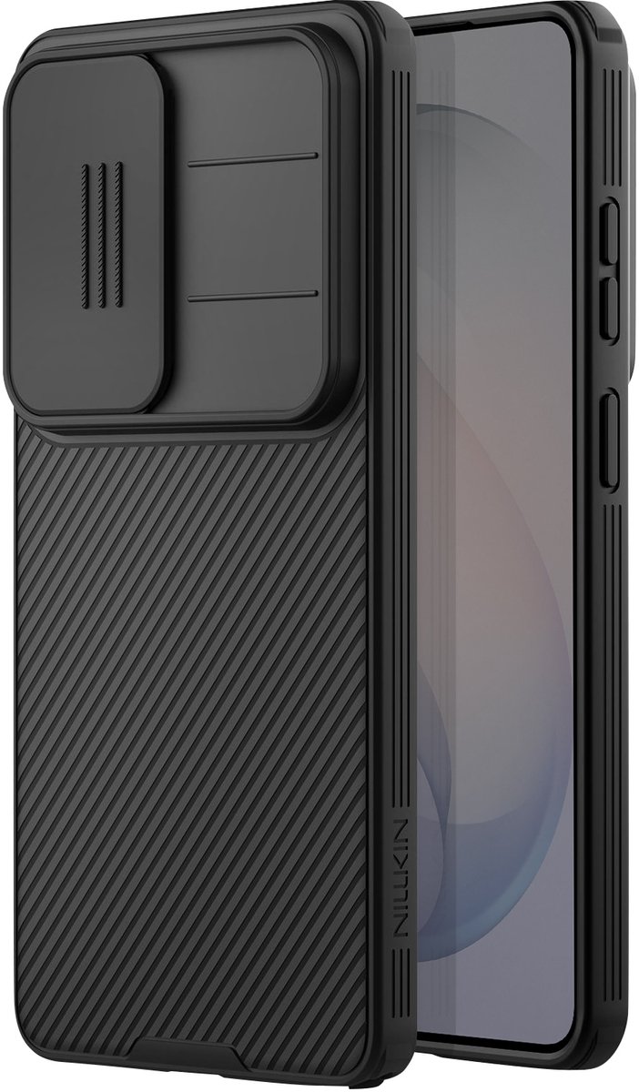 Hoesje geschikt voor Galaxy S26 Ultra - CamShield Pro & Camera Schuif van Nillkin in Zwart – productfoto