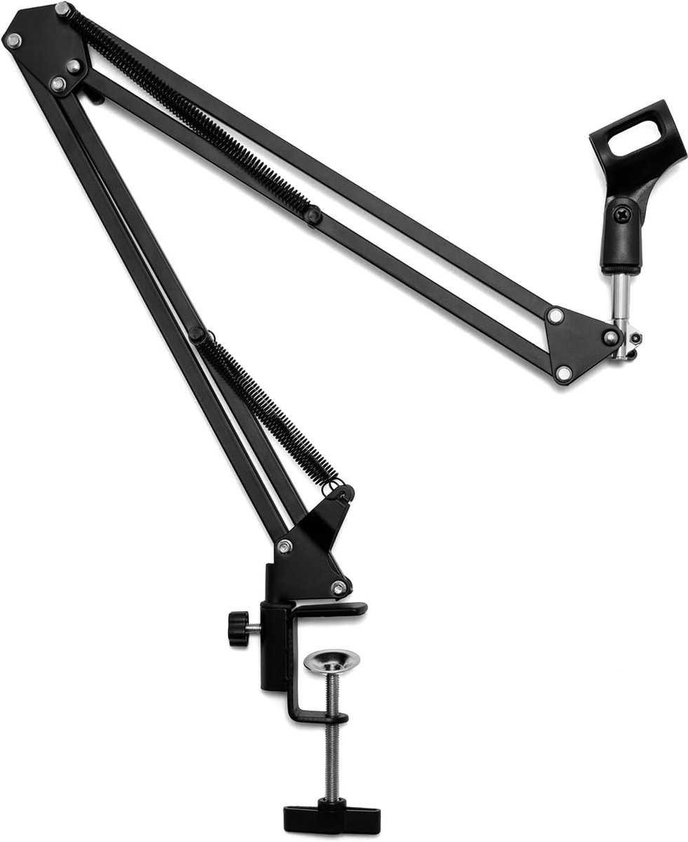 Verstelbare ophanging Boom Microfoon Arm Voor Radio, Omroepen, Voice Over, en Studios